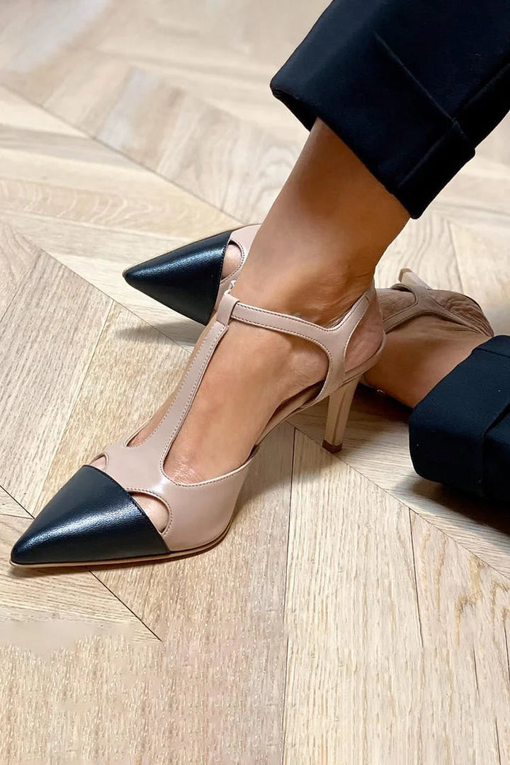 Evrardine | Two-Tone Court Shoe