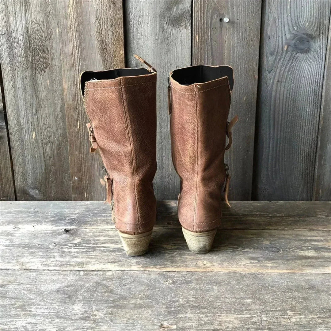 Brenna Rust Boots