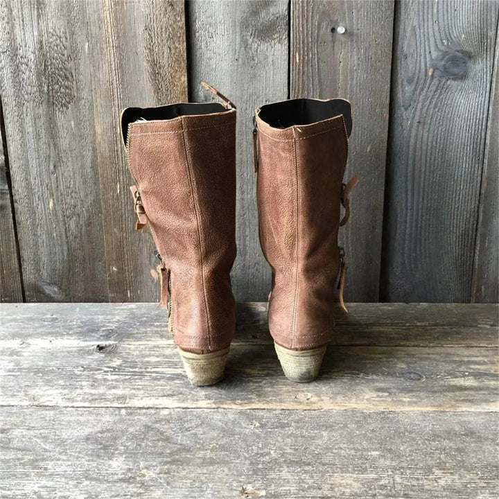 Brenna Rust Boots