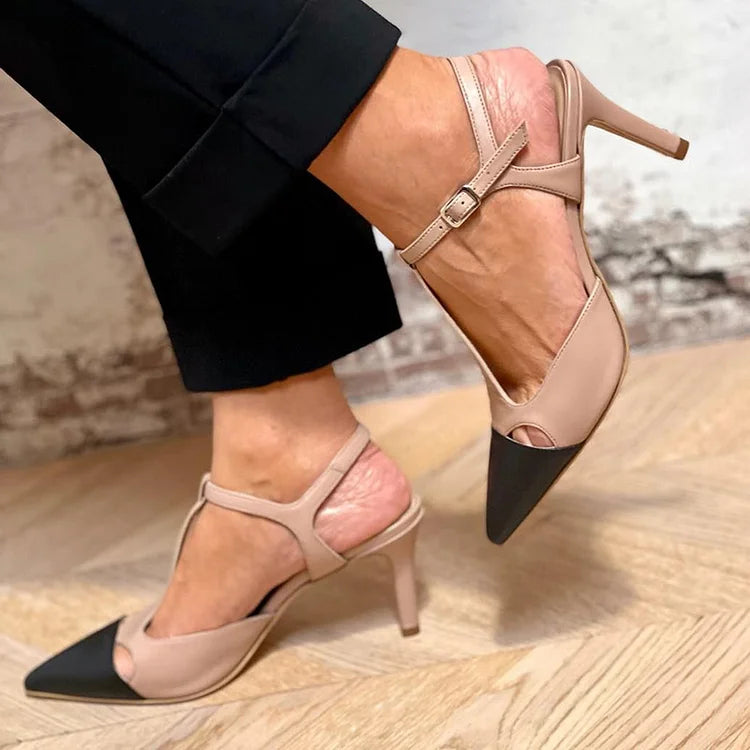 Evrardine | Two-Tone Court Shoe