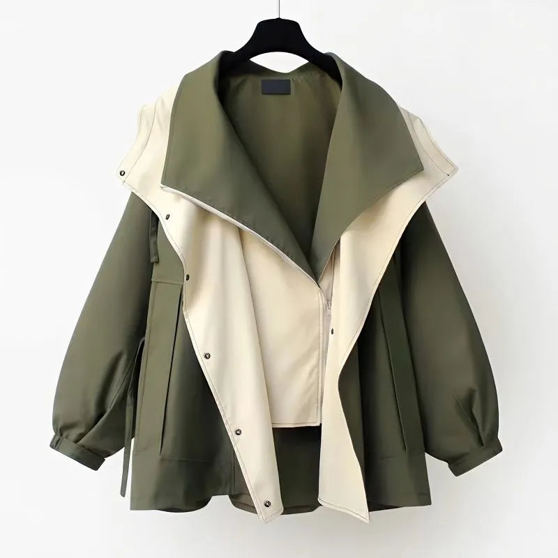 Maud™ | Elegant Weatherproof Windbreaker