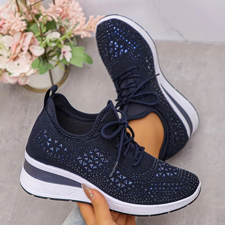 Giselle Comfort Clogs – Orthopaedic Relief with Sparkling Elegance
