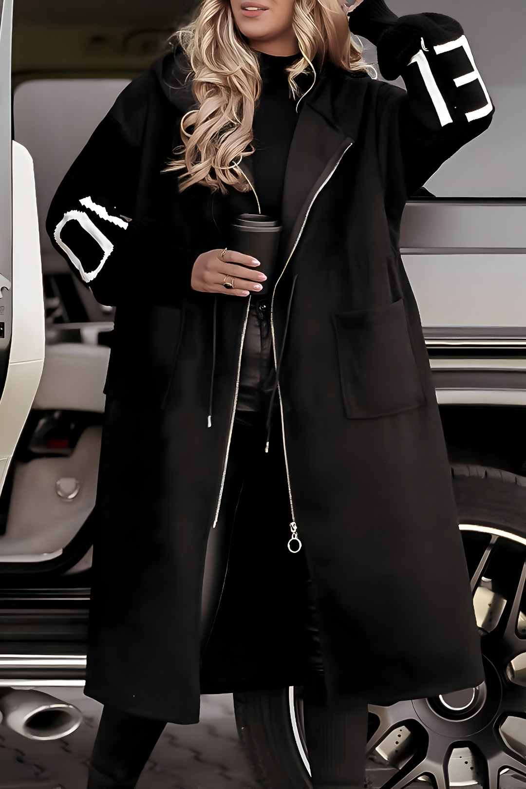 Rosana | Stylish Hooded Coatigan