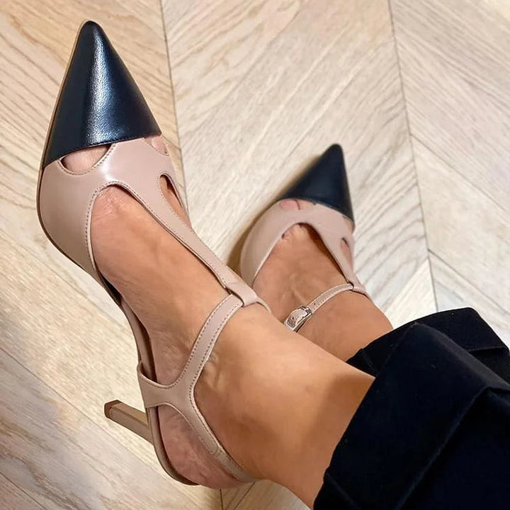 Evrardine | Two-Tone Court Shoe