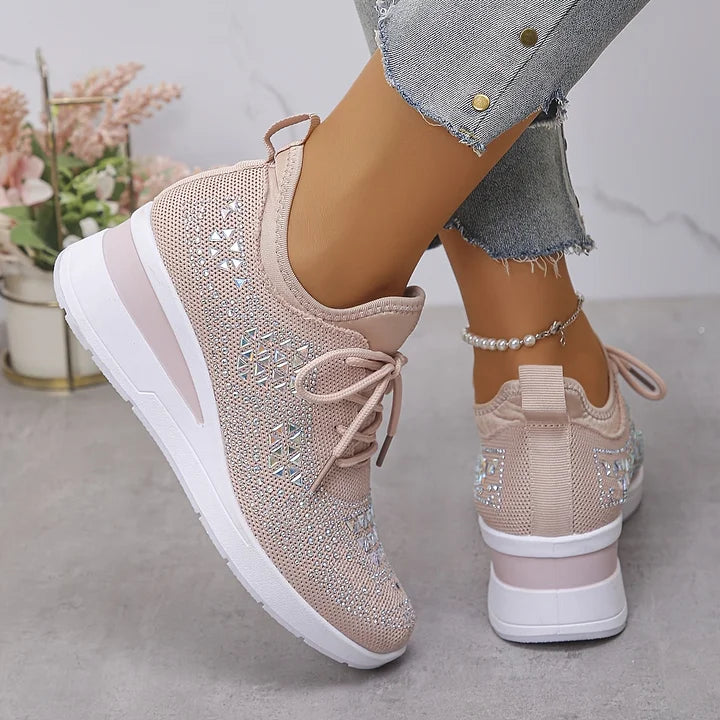 Giselle Comfort Clogs – Orthopaedic Relief with Sparkling Elegance