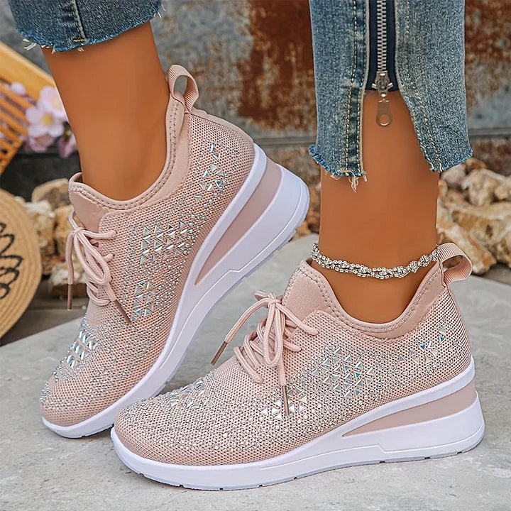 Giselle Comfort Clogs – Orthopaedic Relief with Sparkling Elegance