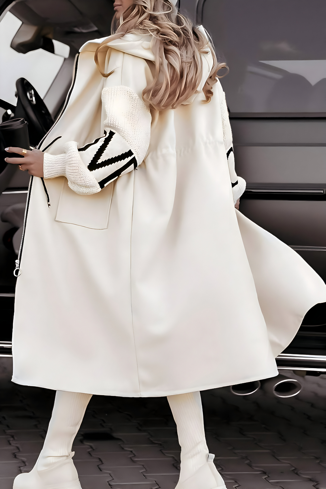 Rosana | Stylish Hooded Coatigan