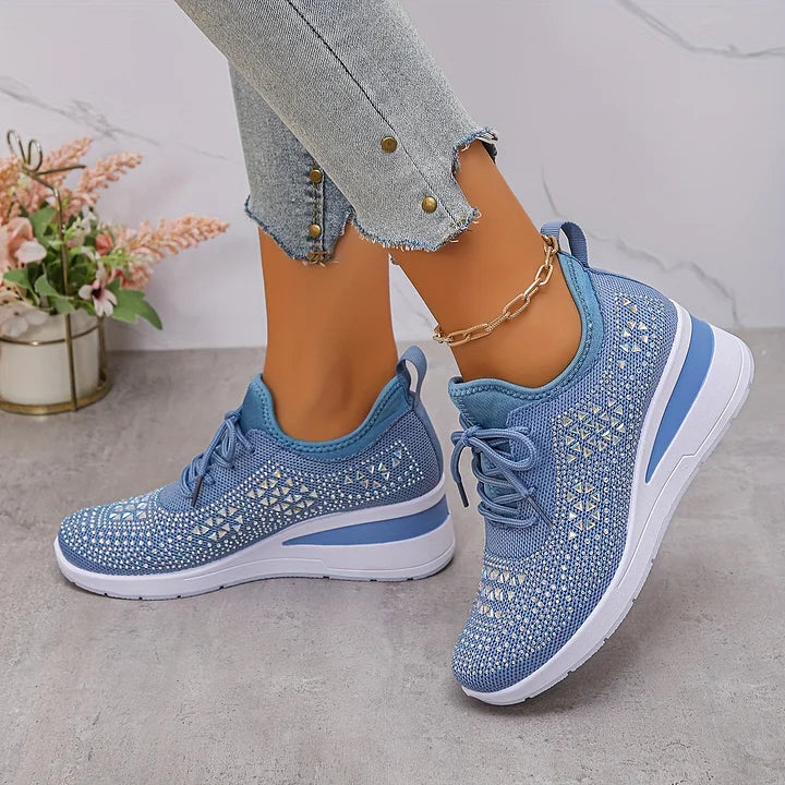 Giselle Comfort Clogs – Orthopaedic Relief with Sparkling Elegance