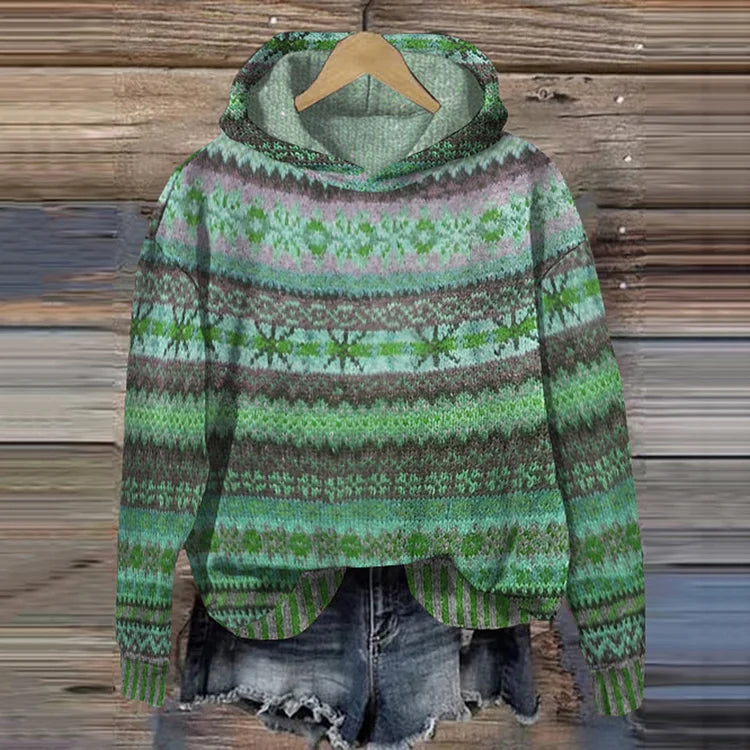 Sadhbh | Timeless Pattern Hoodie