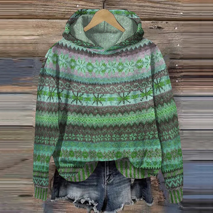 Sadhbh | Timeless Pattern Hoodie