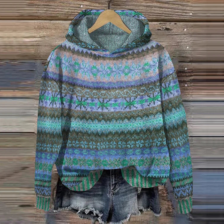 Sadhbh | Timeless Pattern Hoodie