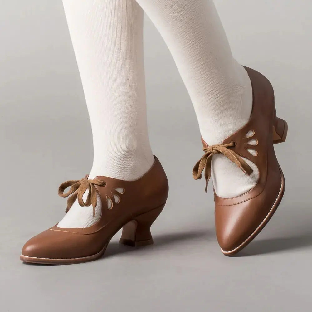 Alona | Orthopedic Leather Heeled Sandals