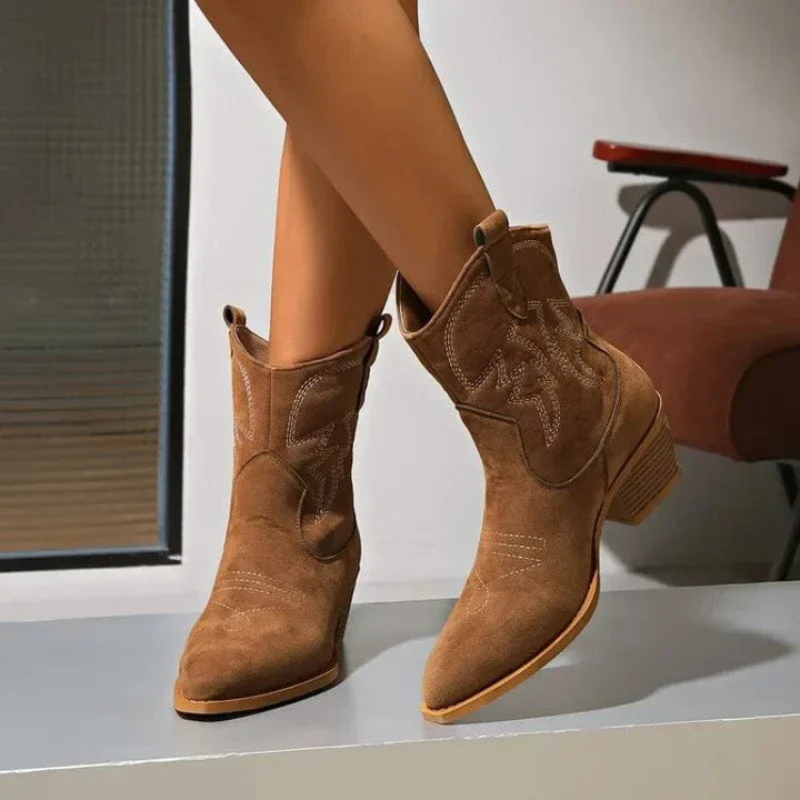 Rose Belle Western Boots