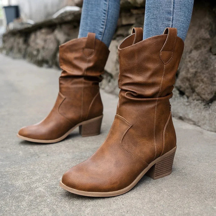 Brooke Leather Boots