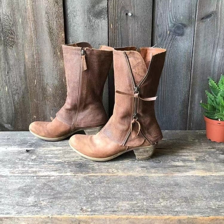 Brenna Rust Boots