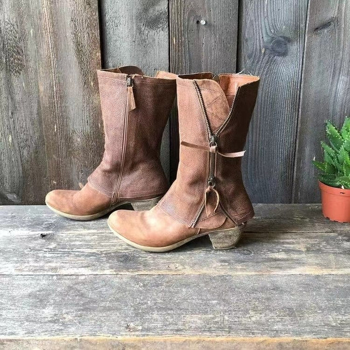 Brenna Rust Boots