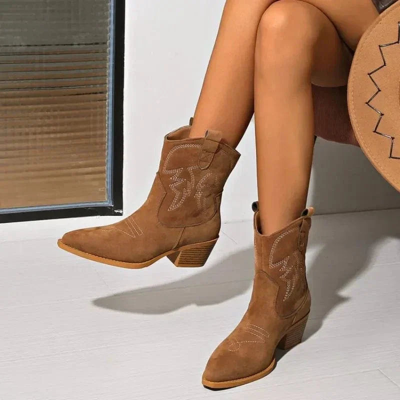 Rose Belle Western Boots