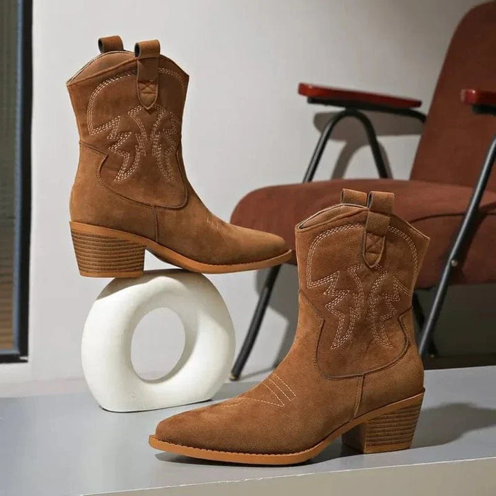 Rose Belle Western Boots