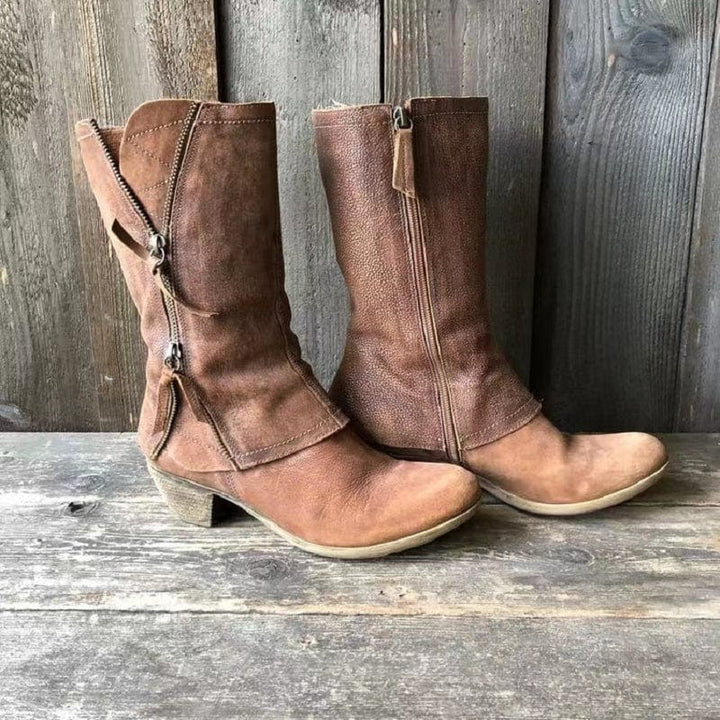 Brenna Rust Boots
