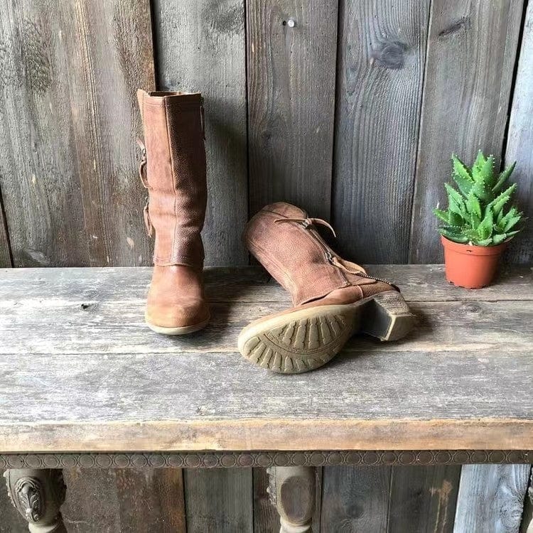 Brenna Rust Boots