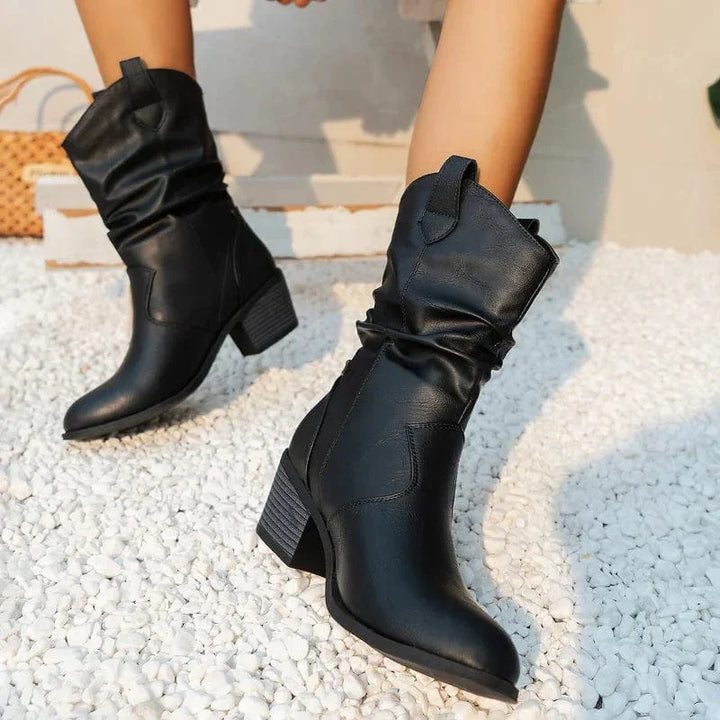 Brooke Leather Boots