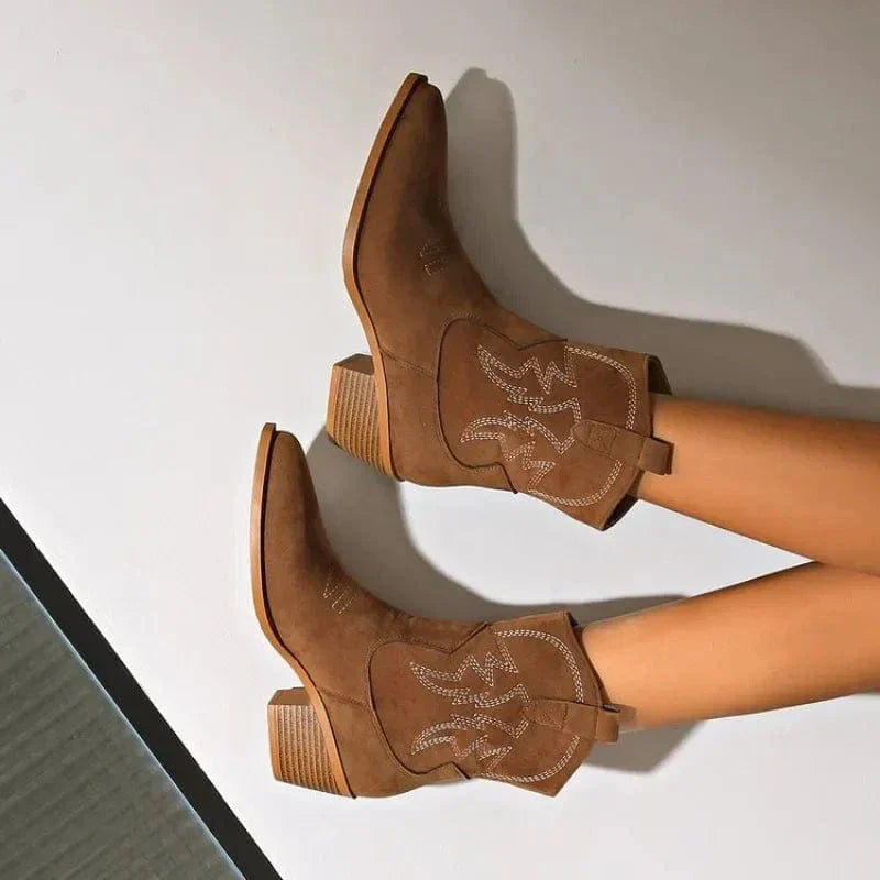 Rose Belle Western Boots