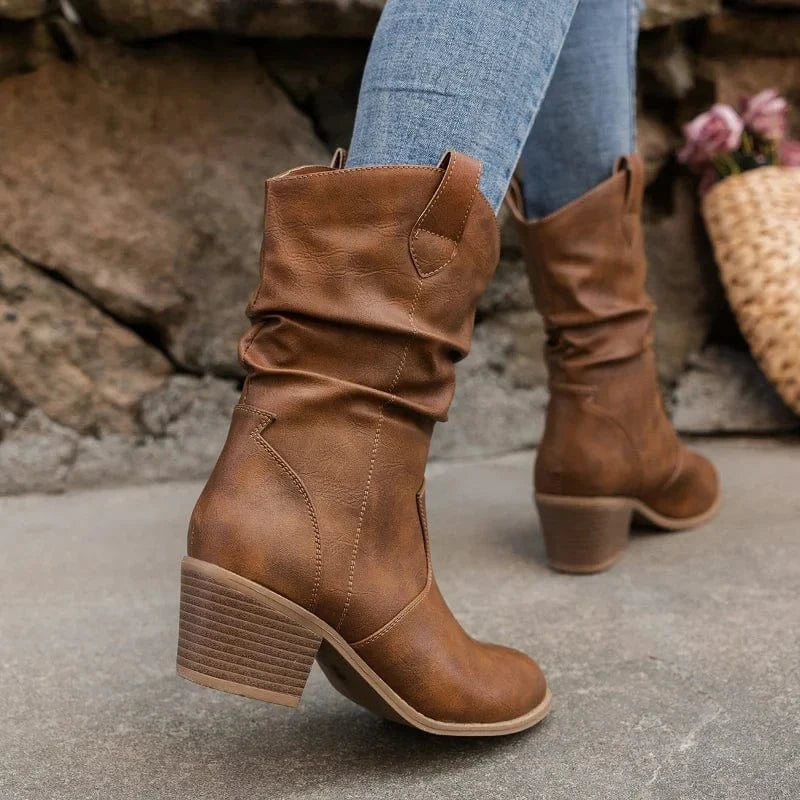 Brooke Leather Boots