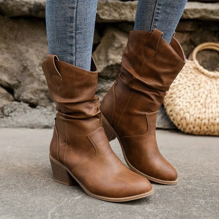 Brooke Leather Boots