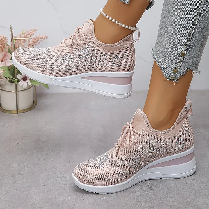 Giselle Comfort Clogs – Orthopaedic Relief with Sparkling Elegance