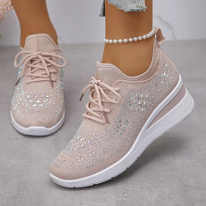 Giselle Comfort Clogs – Orthopaedic Relief with Sparkling Elegance