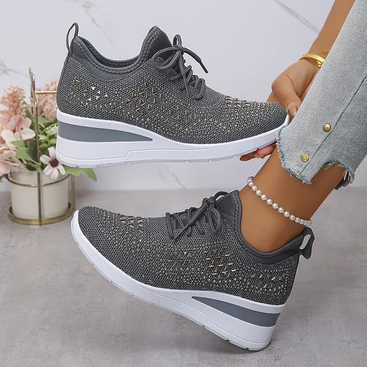 Giselle Comfort Clogs – Orthopaedic Relief with Sparkling Elegance